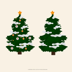 christmas tree illustration