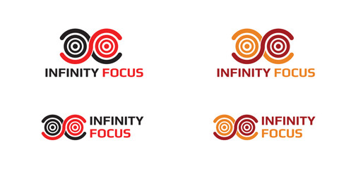 Obraz premium Infinity Focus logo for multi purpose