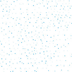 Pastel confetti seamless pattern. Hand-drawn polka dot texture background. Neutral abstract print in yellow, blue and pink on off-white background. - 686503900