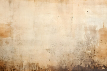 grungy stained art or collage background with natural dye and sumi ink textures on hand-made,...
