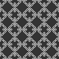 Celtic style pattern seamless. Vector illustration	