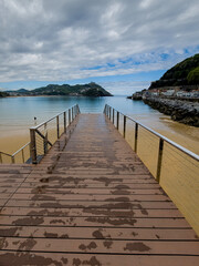 Fototapeta premium pier on the coast