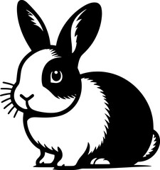 Obraz premium Netherland Dwarf Rabbit icon 3