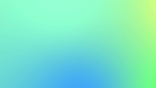 Motion graphics animation smooth rainbow background loop pattern design pastel colour visual digital effect background blue teal yellow green 4K