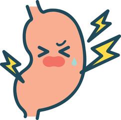 胃の不調　キャラクター