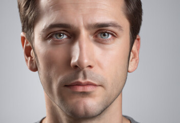 Obraz premium portrait from close-up of a man