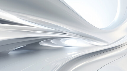 Abstract white wave silk texture background