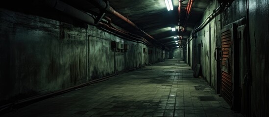 Exploring old cold war bunker with HDR, in an urban setting.