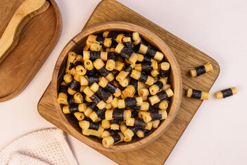 Popiah Seaweed is Malaysian Kuih Raya, Crunchy Mini Spring Roll.