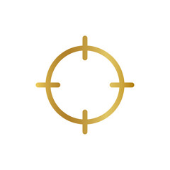 golden target icon