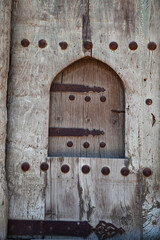 Wooden traditional asian door