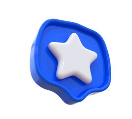 Give Star icon 3d 