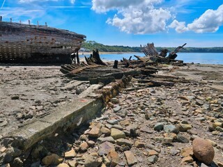 Cimetière de Bateaux de Rostellec - Crozon