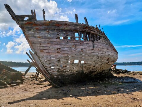 Cimeti&egrave;re de Bateaux de Rostellec - Crozon