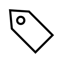 price tag icon vector illustration