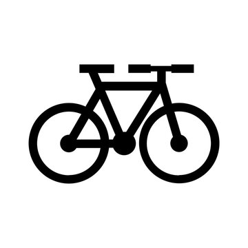 bicycle icon vector illustration