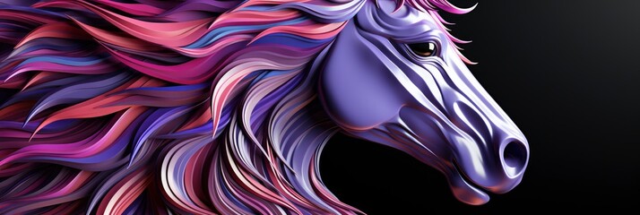Holographic Rainbow Unicorn Pastel Purple Pink , Banner Image For Website, Background, Desktop Wallpaper
