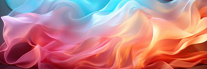 Iridescent Background Holographic Abstract Soft , Banner Image For Website, Background, Desktop Wallpaper