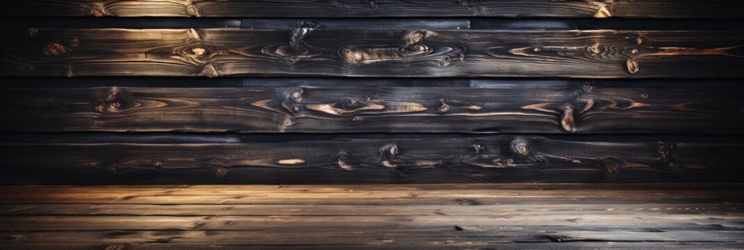 Dark Planks Background Rustic Wooden Table , Banner Image For Website, Background, Desktop Wallpaper