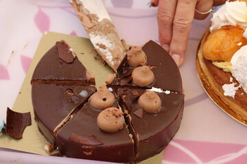 gâteau d'anniversaire, dessert