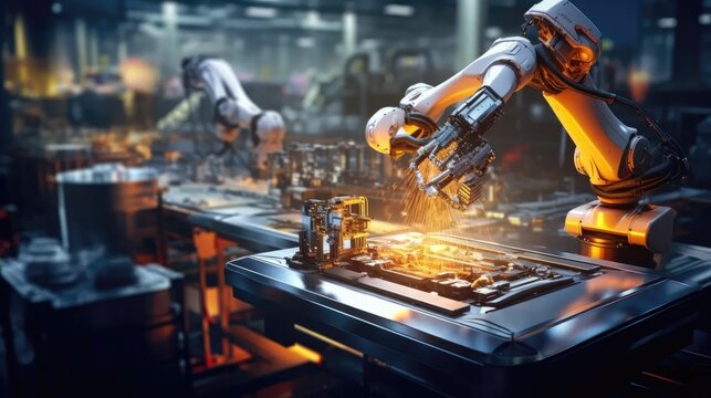 synergy of advanced industrial technologies shaping the future of smart manufacturing