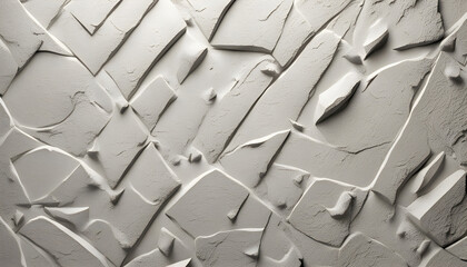 close-up of cement wall with white paint, close-up matte image of concrete art, ultra-fine detail, physics-based rendering