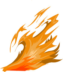 Elements of fire design illustration 