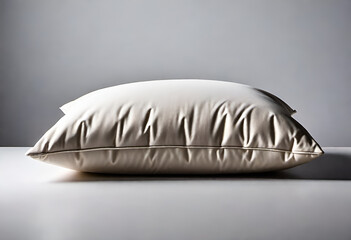 pillow on a white background in minimal style