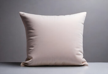 pillow on a white background in minimal style