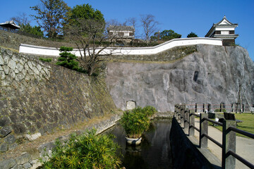 Fototapeta na wymiar Usuki Castle, Oita Prefecture, Kyushu Island, Japan