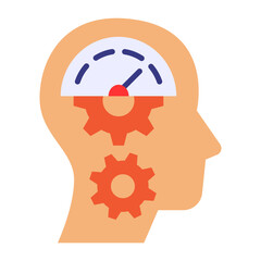 Prediction and Optimize vector icon design predictive modeling or adaptive control symbol artificial intelligence sign deep learning  illustration, Performance and Natural Language Processing concept