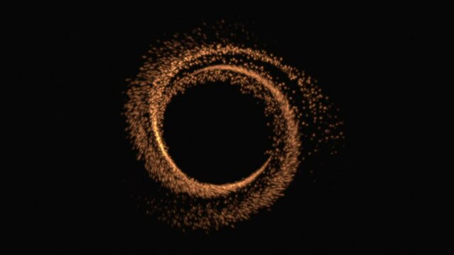 3d render of a symbol glittering golden