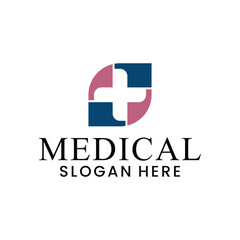 Obraz premium vector medical logo for health service symbol