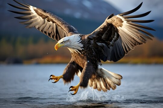 Sea eagle or white tailed eagle