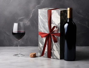 Elevate your gifting experience with our meticulously curated wine gift box, featuring a premium bottle of exquisite wine