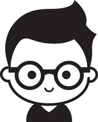 Lullabies in Laughter Small Child Black Vector Logo Tiny Marvels Black Vector Logo for Little Wonders