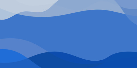 abstract modern blue wave background