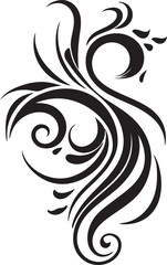 Sculpted Coils Curly Vectors in Modern Design Ethereal Swirlscape Abstract Curly Art in Modern Vectors