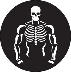 Mighty Forms Sculpted Vector Icons, Picturing Bodybuilding and Fitness Mastery Fit Vector Chronicles Graphic Designs Illustrating Exercise and Bodybuilding Techniques