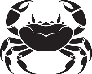 Crustacean Crest Crab Vector Pincer Power Vector Crab Icon