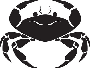 Pincer Pride Crab Icon Vector Wave Warrior Vector Crab Design