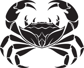 Pincer Prestige Vector Crab Wave Warrior Crab Icon Vector