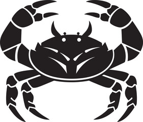 Shell armored Hero Crab Icon Marine Sentinel Vector Crab