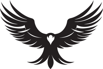 Graceful Predator Profile Eagle Vector Design Eagle Eye Majesty Black Eagle Icon