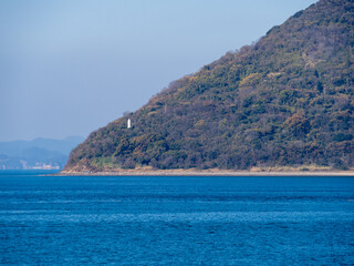 Fototapeta premium 桃太郎伝説が残る女木島(香川県高松市女木町)。別名「鬼ヶ島」。 