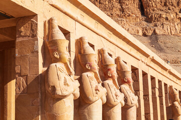 The famous Temple of Queen Hatshepsut.