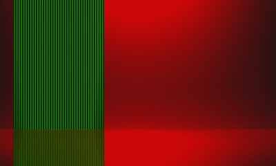 ストライプの赤の背景/テンプレート/パターン/展示/壁紙/素材/クリスマス/正月/お祝い/何にもない部屋
