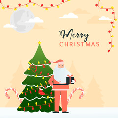 vector illustration of christmas day