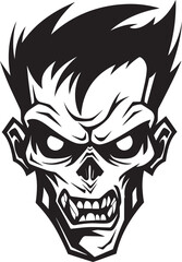 Eerie Guide Zombie Mascot Vector ZomPals Mascot Vector Design