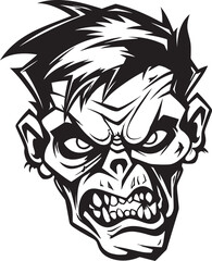 ZomPals Mascot Vector Spectral Spirit Zombie Mascot